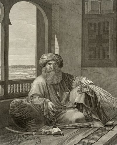Mourad Bey, from Volume II Costumes and Portraits of 